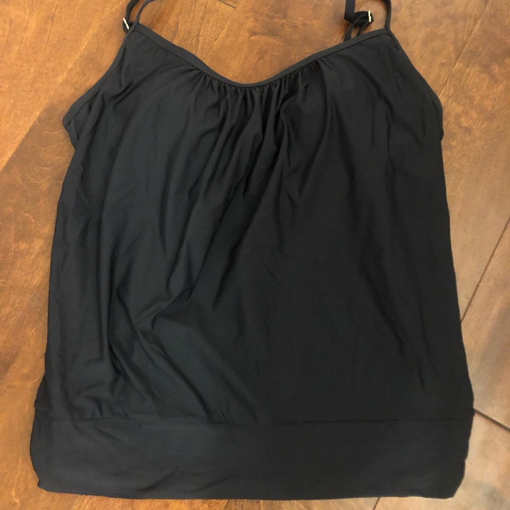Black Tankini Top